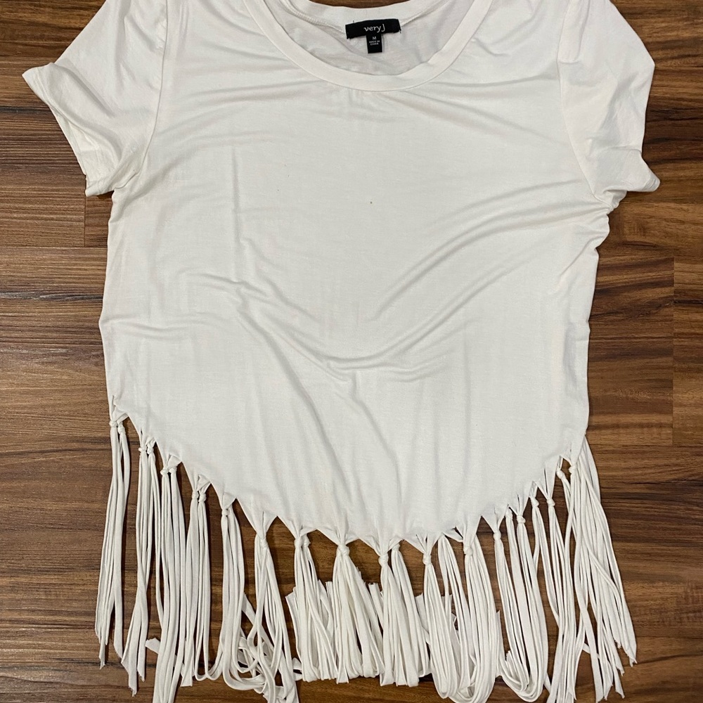 VeryJ ivory medium top